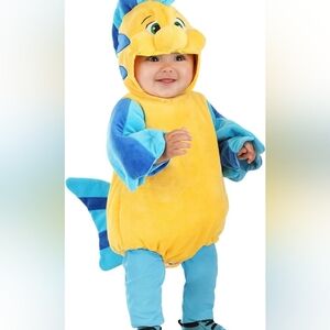 Disney Little Mermaid Flounder Costume